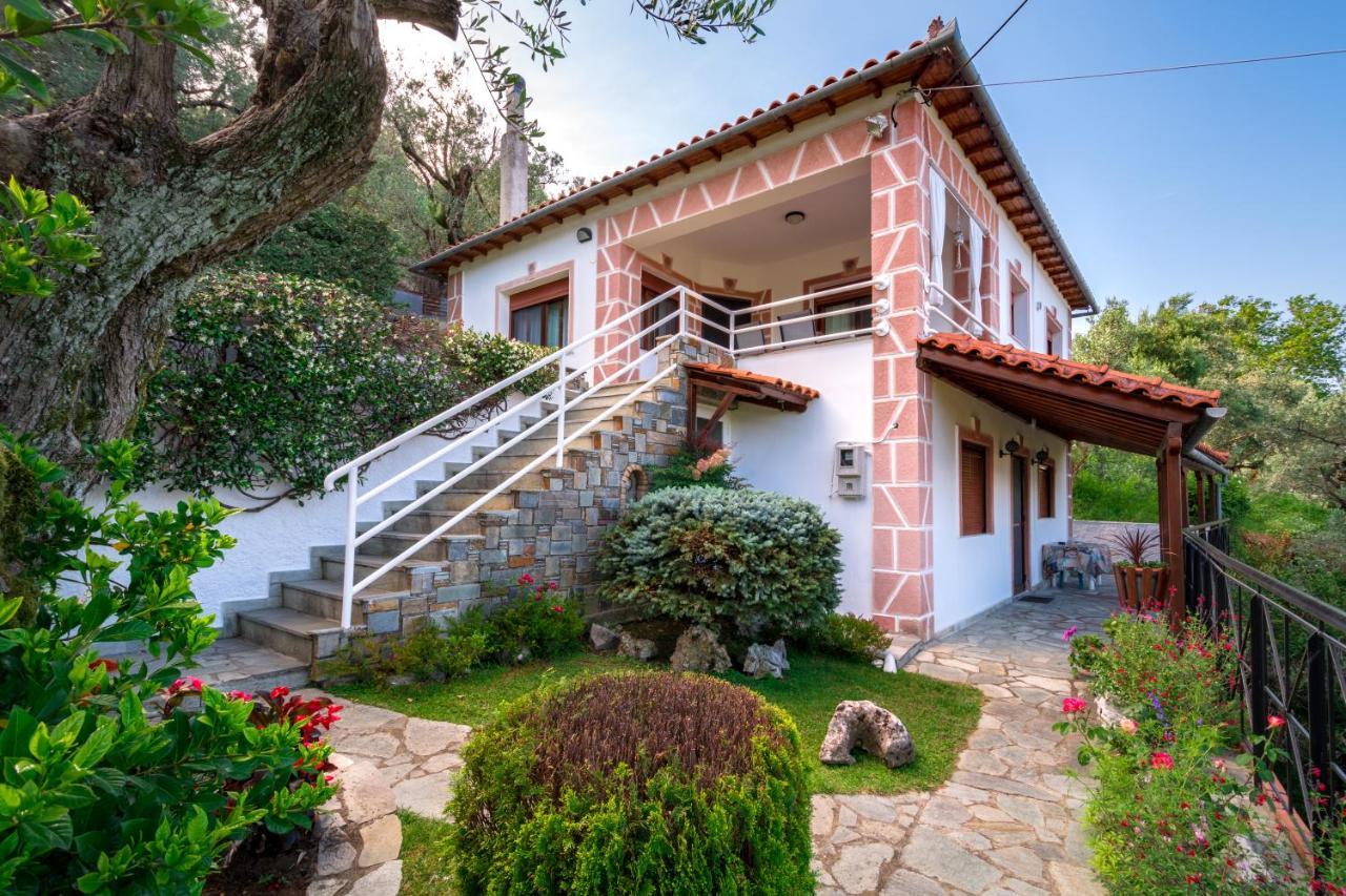 Gardenia Sea View Home Chorefton Bagian luar foto