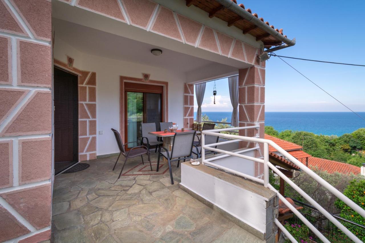 Gardenia Sea View Home Chorefton Bagian luar foto