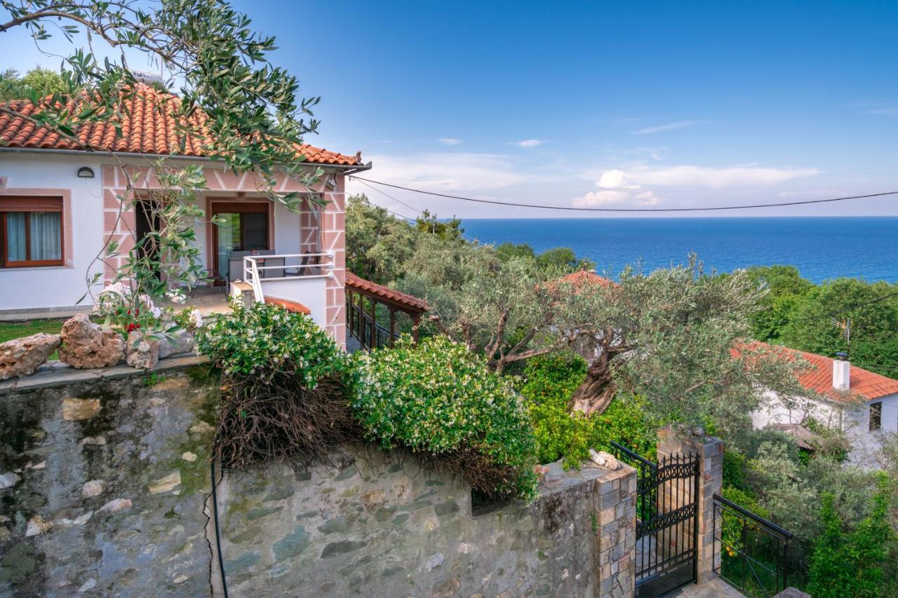 Gardenia Sea View Home Chorefton Bagian luar foto